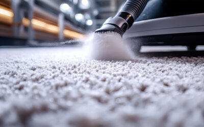 Limpieza de alfombras con vapor para espacios más limpios y saludables