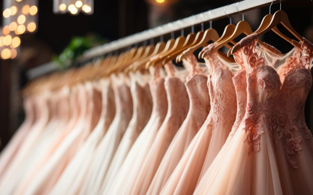 Planchado de vestidos de fiesta con acabado elegante
